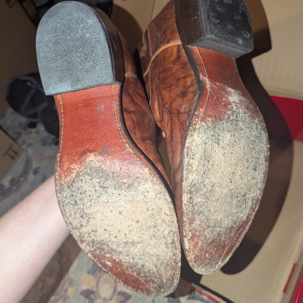 Justin Men's Marbled Deerlite Western Boots - Picture 10 of 13